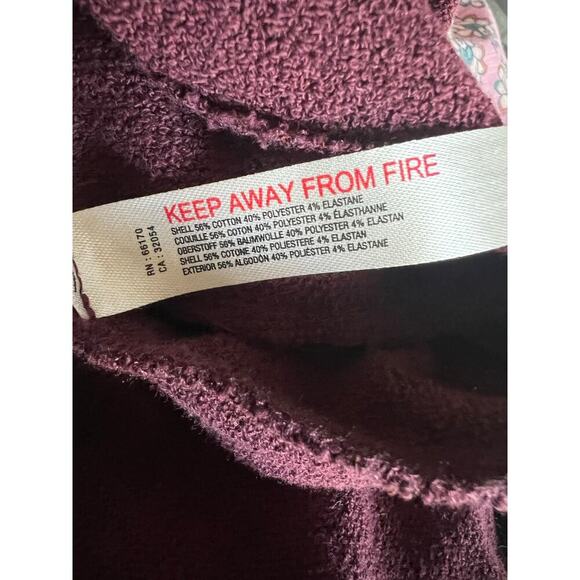 Free People Beach Retro Vibes Mini Dress in Plum - Picture 8 of 8